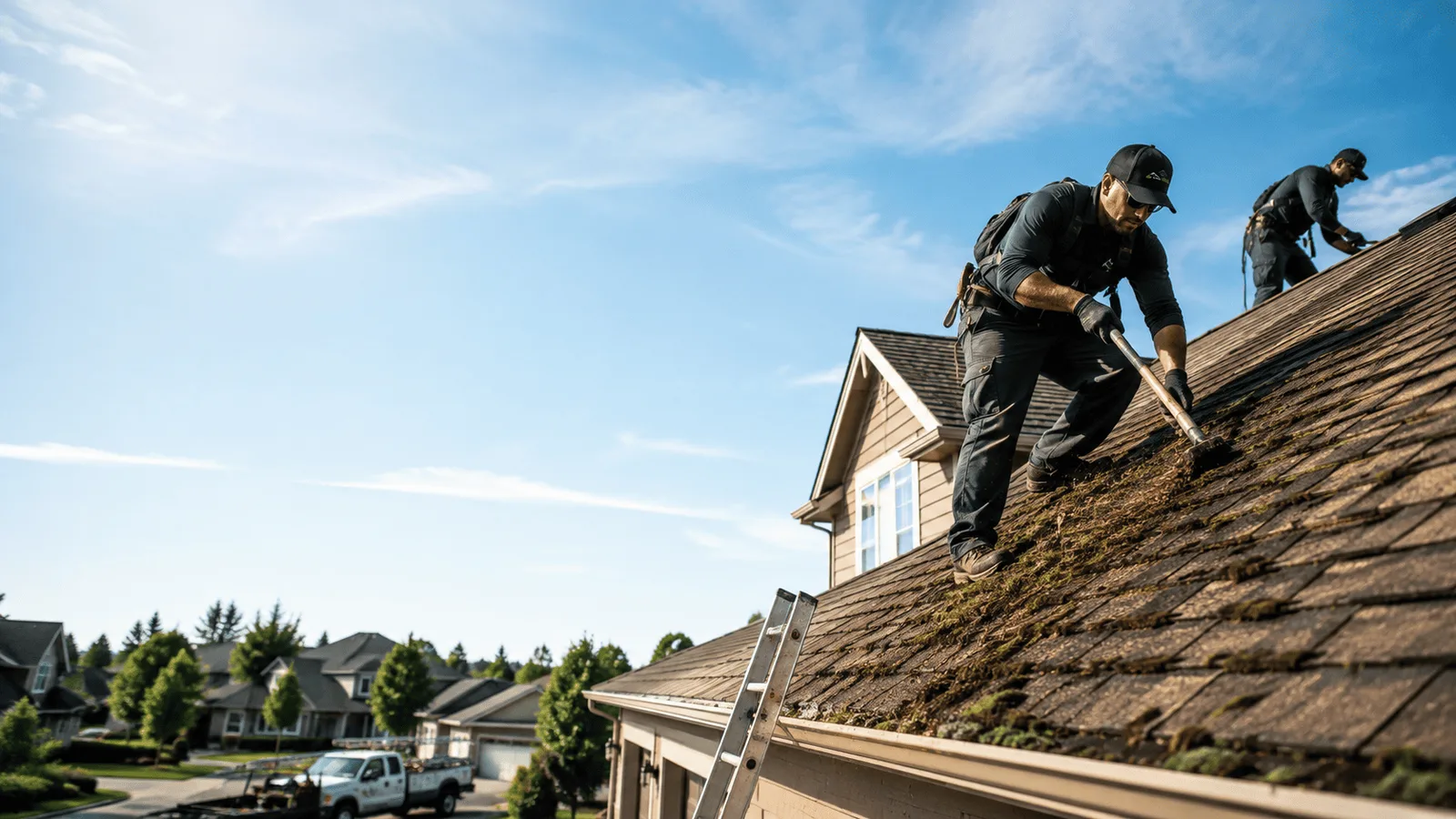 Roof Moss Removal in Quincy, MO near me